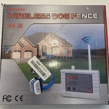 Dog Fence Wireless M-3 w/free extra collar JustPet