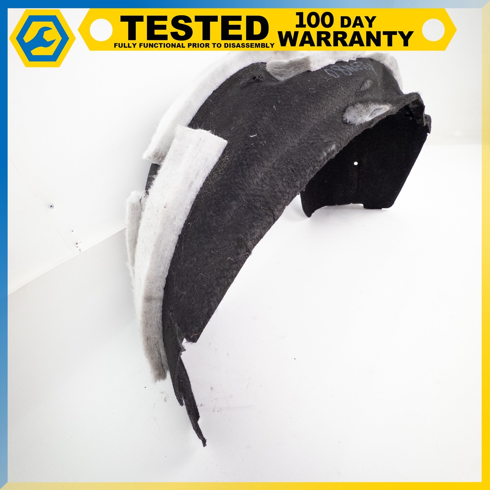 08-19 MASERATI GRANTURISMO REAR LEFT WHEELHOUSE SPLASH SHIELD GUARD OEM