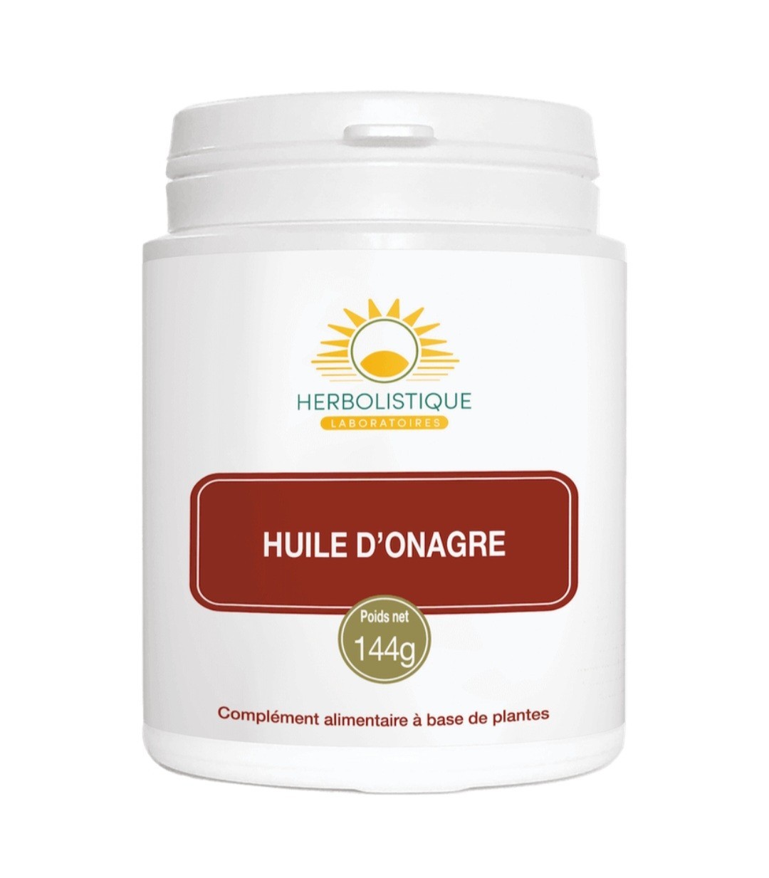 Huile d'Onagre capsules Laboratoire Herbolistique pour complément alimentaire femme