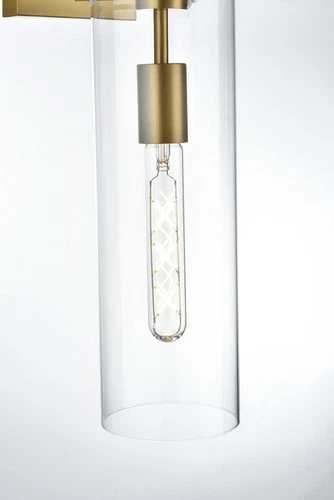 Elegant Lighting LD2362 Savant 18" Tall Bathroom Sconce - Gold - Picture 12 of 12