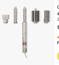 Shark FlexStyle Multi Styler Air Styling Drying System Silver w/ Attachments