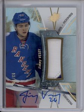 2016-17 SPx Jimmy Vesey Rookie Patch Auto RPA RC SSP /99