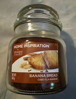 Yankee Candle Home Inspiration Banana Bread Scented Jar Candle 340g