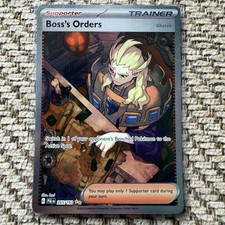 Boss's Orders (Ghetsis) 265/193 Paldea Evolved Pokemon NM Fast Ship on eBay
