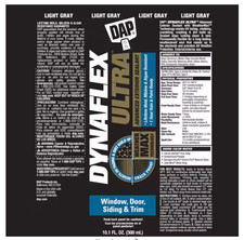 DYNAFLEX Ultra Gray 10.1 oz Exterior Sealant for Window, Door  Siding