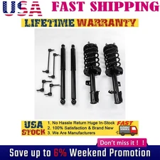 Front Struts + Rear Shocks + Sway Bar Link for Ford Escape Mazda Tribute Mercury
