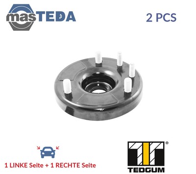 TED65260 FEDERBEINLAGER DOMLAGER PAAR TEDGUM 2PCS FÜR HONDA ACCORD VII