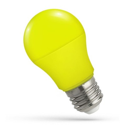 Spectrum LED Leuchtmittel A50 Birnenform 4,9W E27 Lampe Kugel Party Gelb 270°