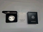 2002-W Proof American Silver Eagle $1 With OGP & COA