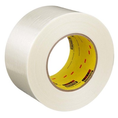 3M 7000123795 Scotch 898 Clear Filament Tape 72mm x55m 6.6mil (12pk)