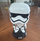 Star Wars Stormtrooper Collectible Figure with Black Display Stand/Base — photo 1