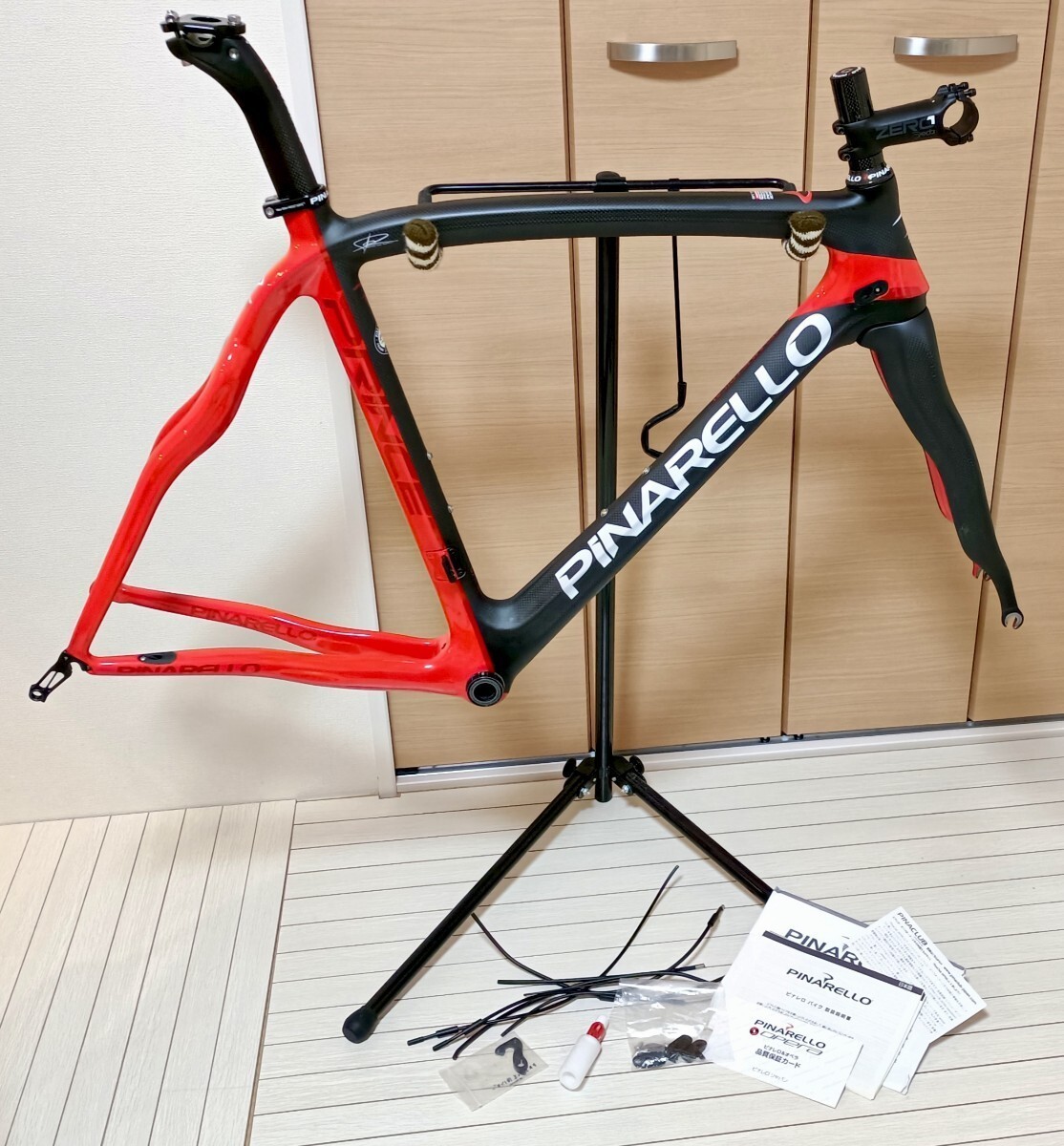 Pinarello Prince 2016 サイズ53 フレームのみ PINARELLO PRINCE 60.3 Carbon Road Frame Set 2016 Rim Brake 530