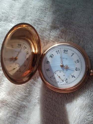 Elgin M/clr Hunter Case Pocket Watch Antique Looking