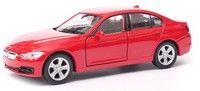 Welly Bmw 335I F30 Rot MaßStab 1:34 1:39 4,5 Zoll Diecast Auto In Box