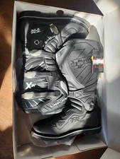 Forma Mx series Terrain TX Riding Motocross Boots Sz 46 US 12 Black New