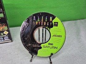 Alien Trilogy Sega Saturn Game PAL Deutsch T-8113H-18 USK 16 Guter Zustand