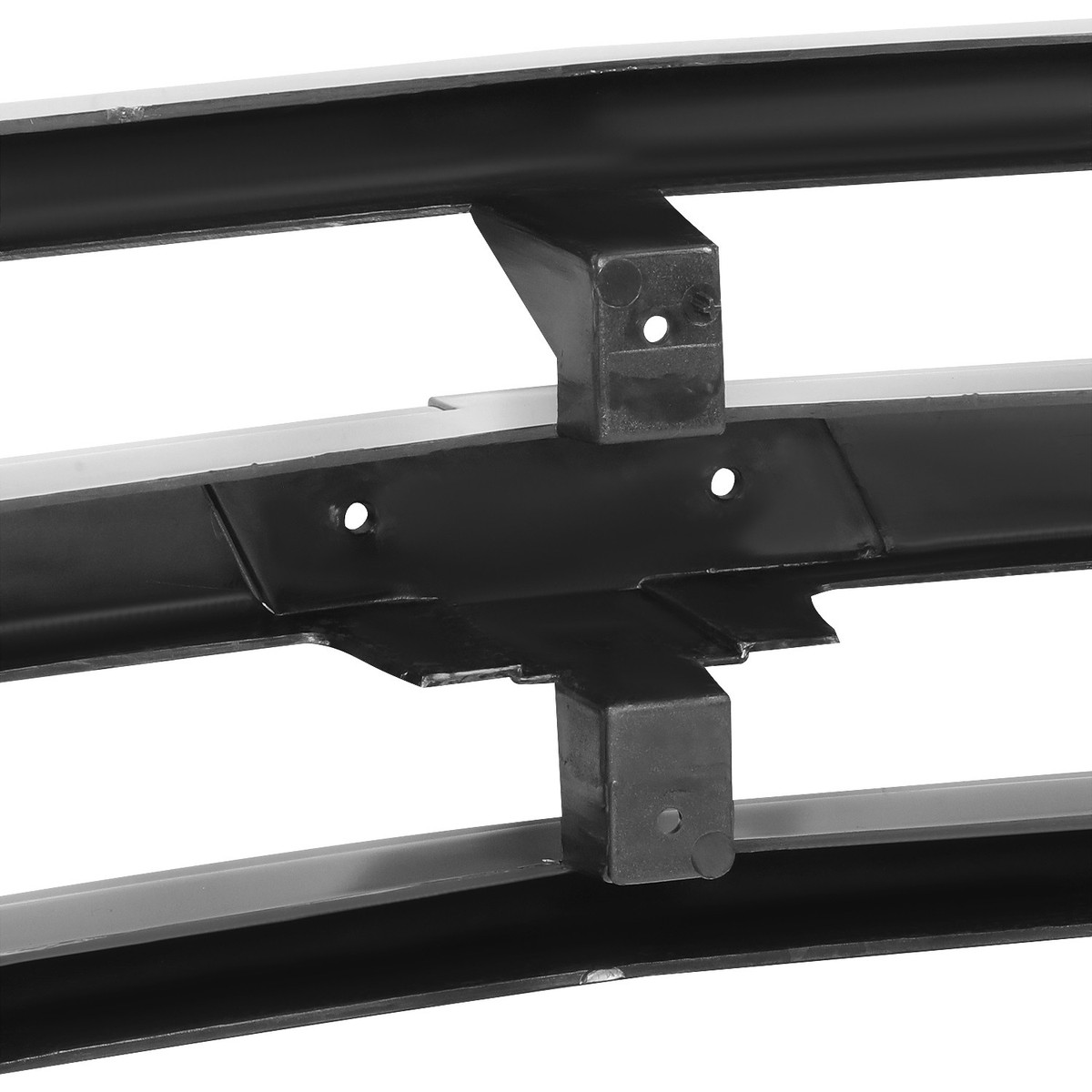 DNA MOTORING Grille For 1994-1997 Chevy S10/Blazer – Sealed Beam Horizontal Slats W/ Badge Slot