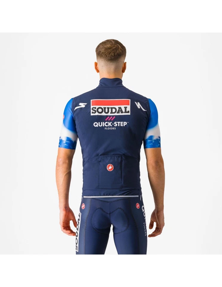 CASTELLI PERFETTO ROS 2 SOUDAL QUICK-STEP TEAM CYCLING VEST – OFFICIAL EDITION - Image 2 of 4