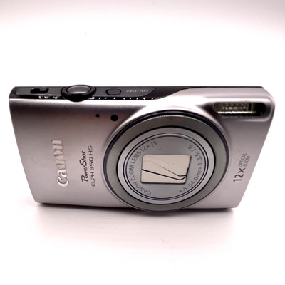 Canon PowerShot ELPH 350 HS 20.2MP Digital Camera – Silver – White