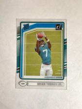 2024 Clearly Donruss Rated Rookie Brian Thomas Jr. #64 Jacksonville Jaguars RC