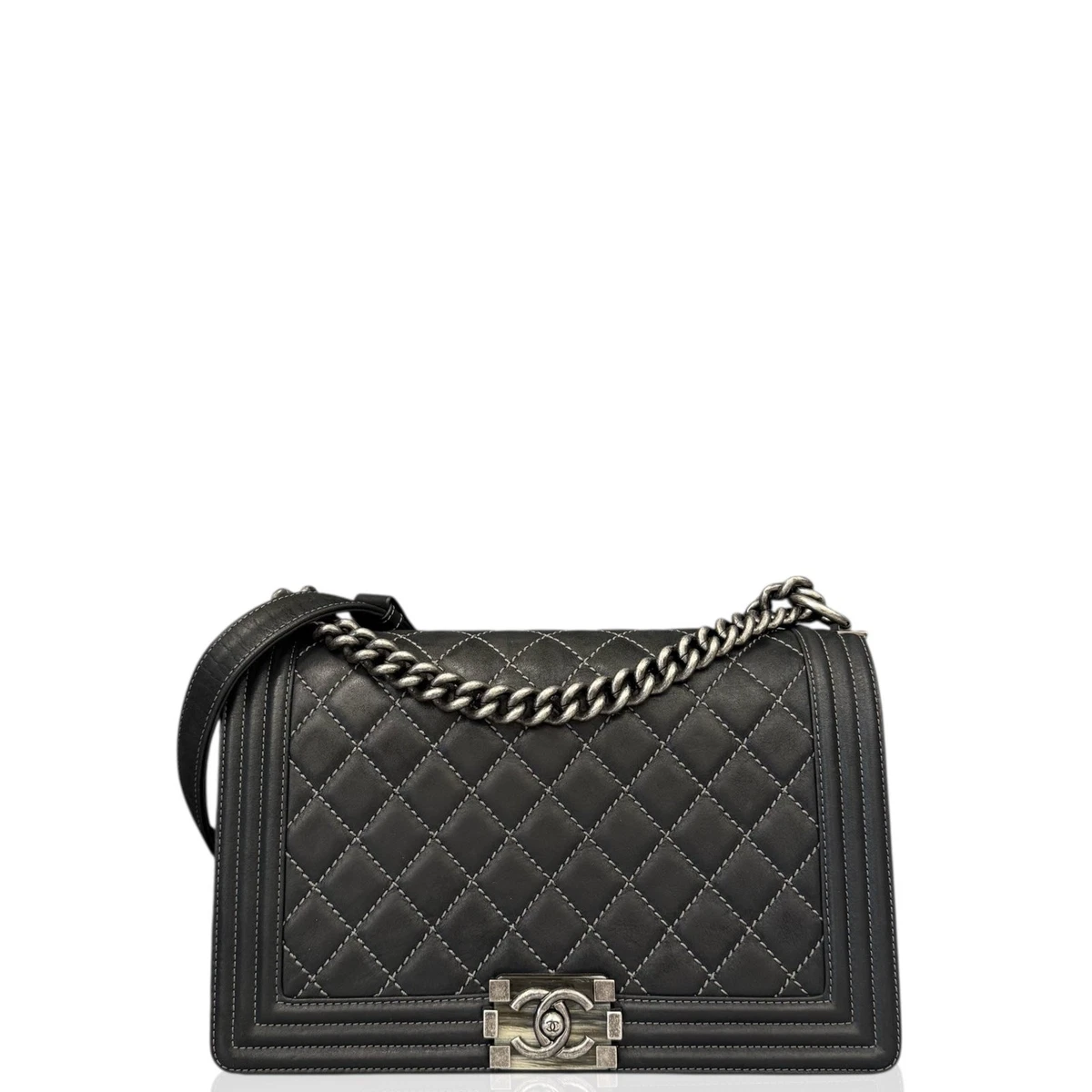 CHANEL 黒 スエード バッグ CHANEL Black Suede Exterior Bags & Handbags for Women for sale | eBay