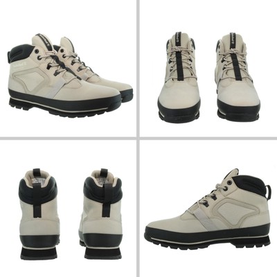 Timberland Men's EURO HIKER WATERPROOF MID Light Taupe Hiking Boots NIB