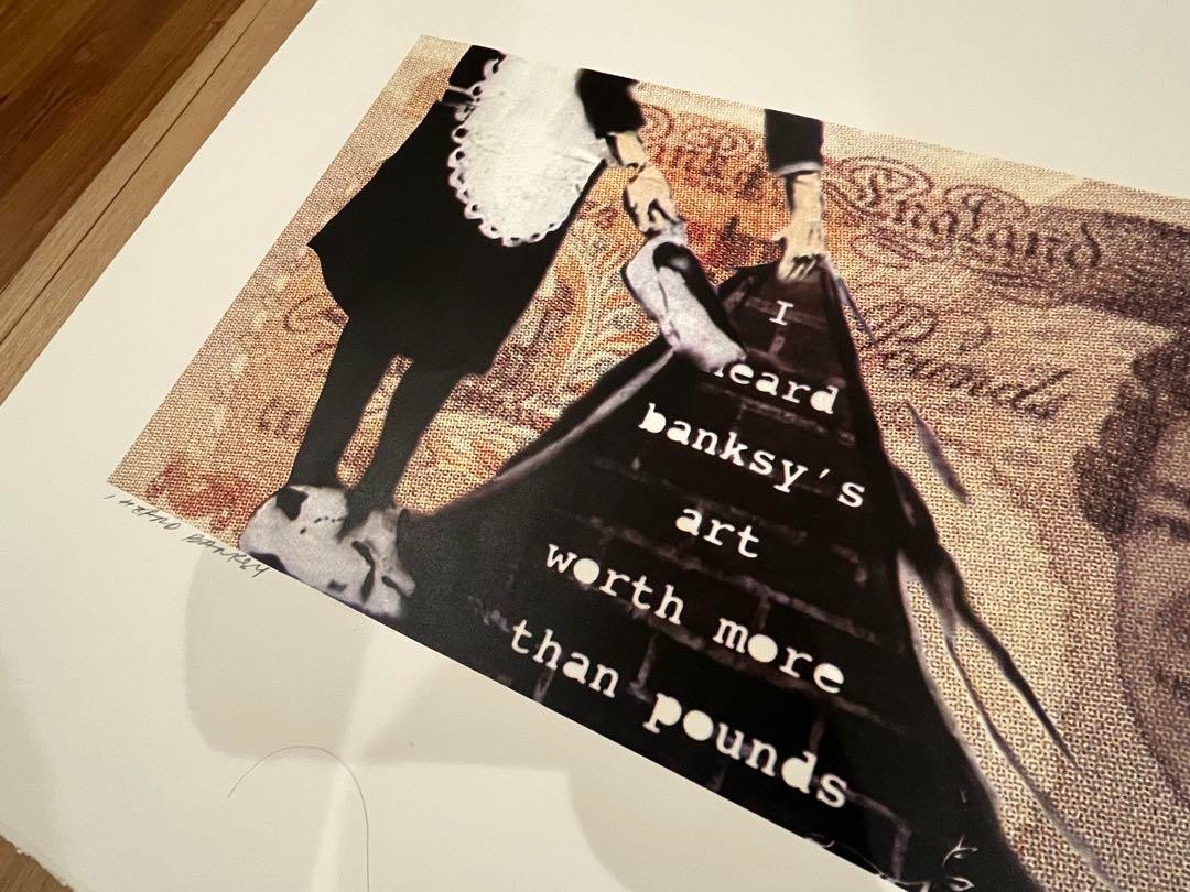 WRONGWROKS Signed Silkscreen Print Poster 22×29.9 in Contemporary