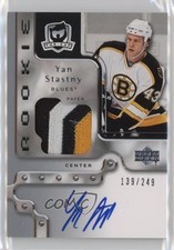 2006-07 Upper Deck The Cup Rookie 139/249 Yan Stastny #155 Patch Auto 0bz8