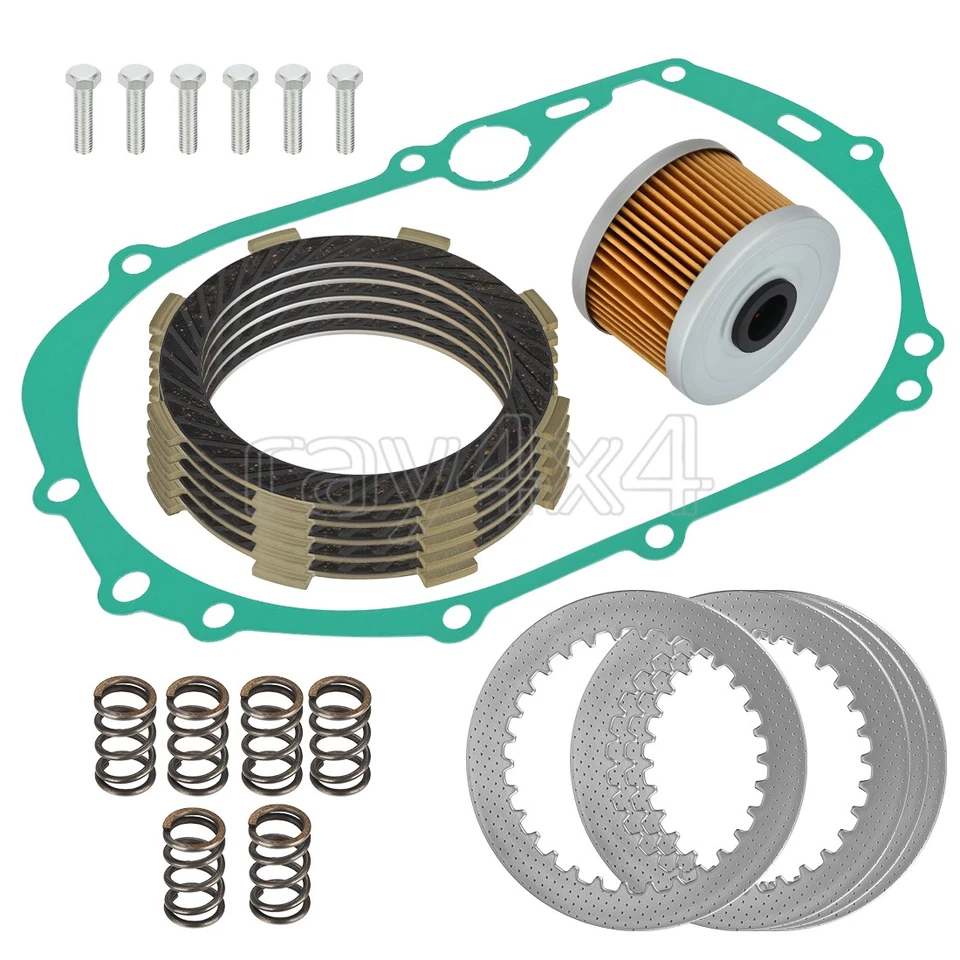 Kit de placas de embrague con resortes de junta para Suzuki DRZ110 03-05 KLX110 KLX110L 02-24 Foto 4 de 4