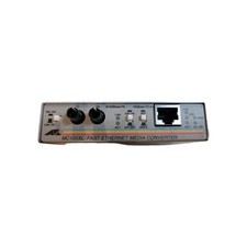 Allied Telesyn AT-MC101XL Fast Ethernet Media Converter W/A/C Adaptor Untested