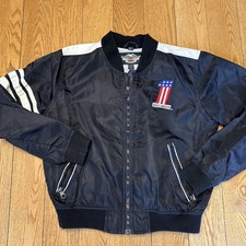 Vintage Harley Davidson Women’s  Evel Knievel #1 Jacket Size Small Made In USA