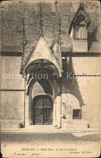 Beaune Cote d Or Burgund Hotel Dieu Porte d_Entree Hopital