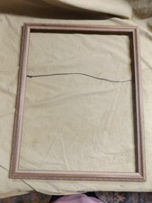 ça Cornice portafoto rustica anni 90 1" grigio lavaggio 14x18" casale cabina chic