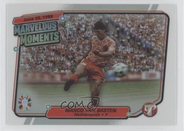 2023 Pristine Road to UEFA Euro 2024 Marvelous Moments Marco Van Basten 0g27