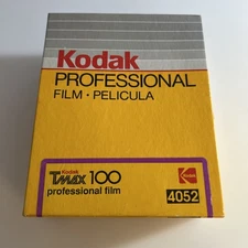 Kodak TMAX 100 4x5 Film - Sealed Box - 4052 - Expired 02/1994 za3s
