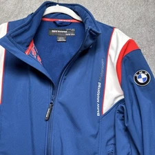 BMW Motorrad Motorsport Racing Jacket Men’s Small Team Colors Track Moto Style