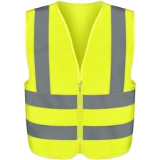 High Visibility Safety Vest Ansi Class 2 No Pocket