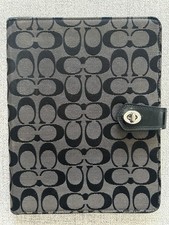 Coach Tablet EReader Signature Turn Lock Holder
