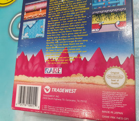 Battletoads Nintendo Nes Nuovo Originale 100%