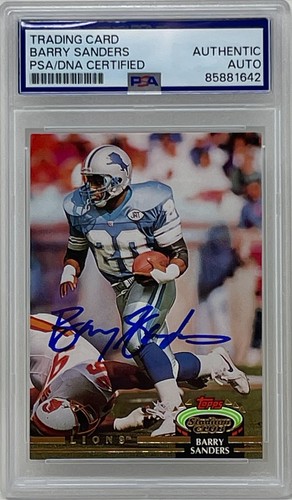 1992 Stadium Club Barry Sanders #38 card