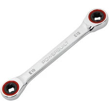 Powerbuilt Ratcheting Double Box-End E-Star Wrench – E10/E12 641760