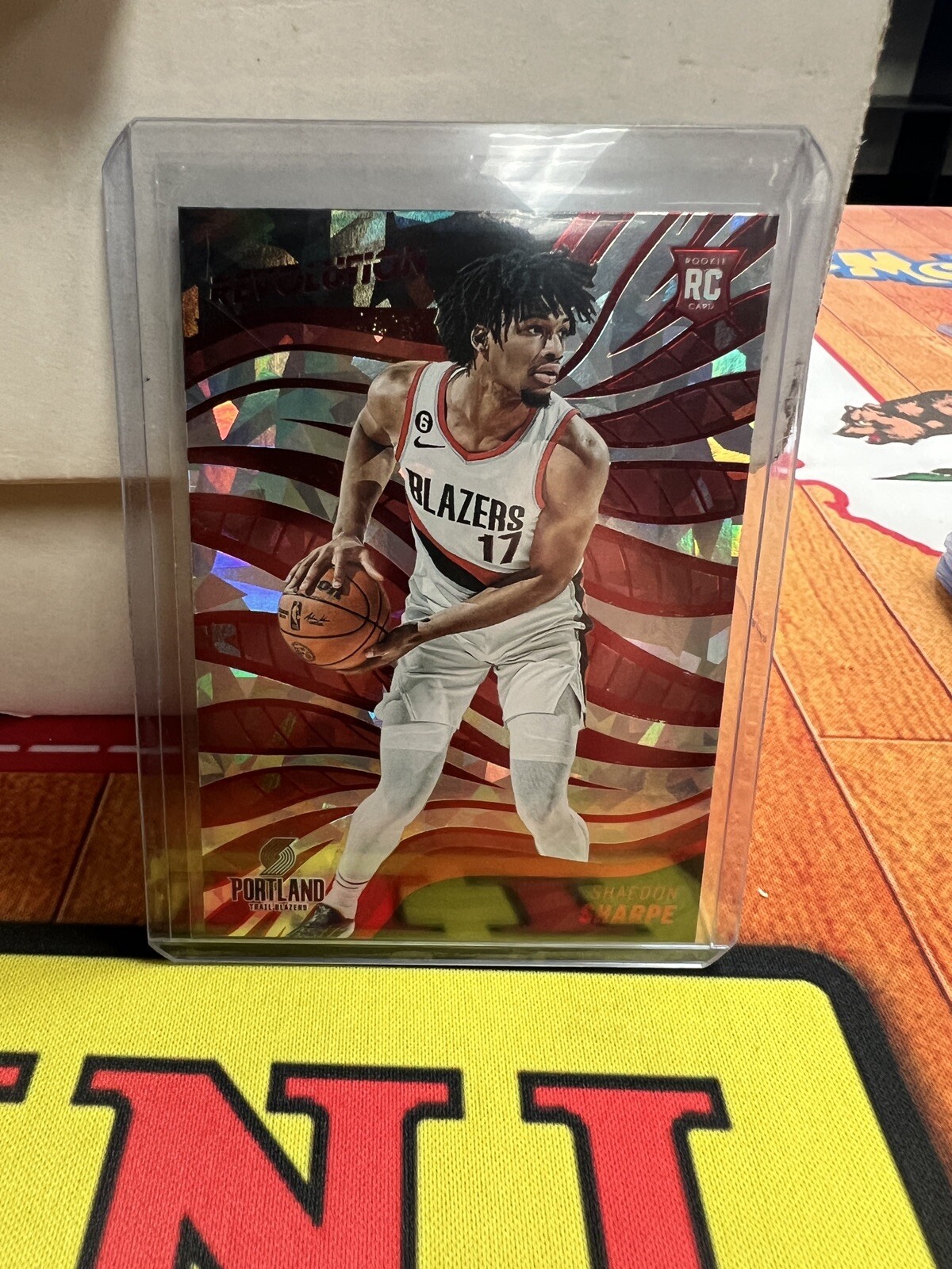 2022-23 Panini Revolution - Rookies Chinese New Year #127 Shaedon Sharpe (RC)