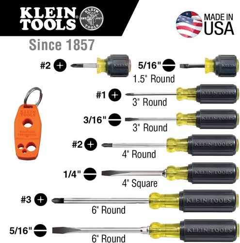 16-Piece Magnetic Tool Set - Screwdriver & Nut Driver Kit for Home Improvement - Picture 5 of 9