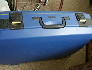 vip plastic suitcase