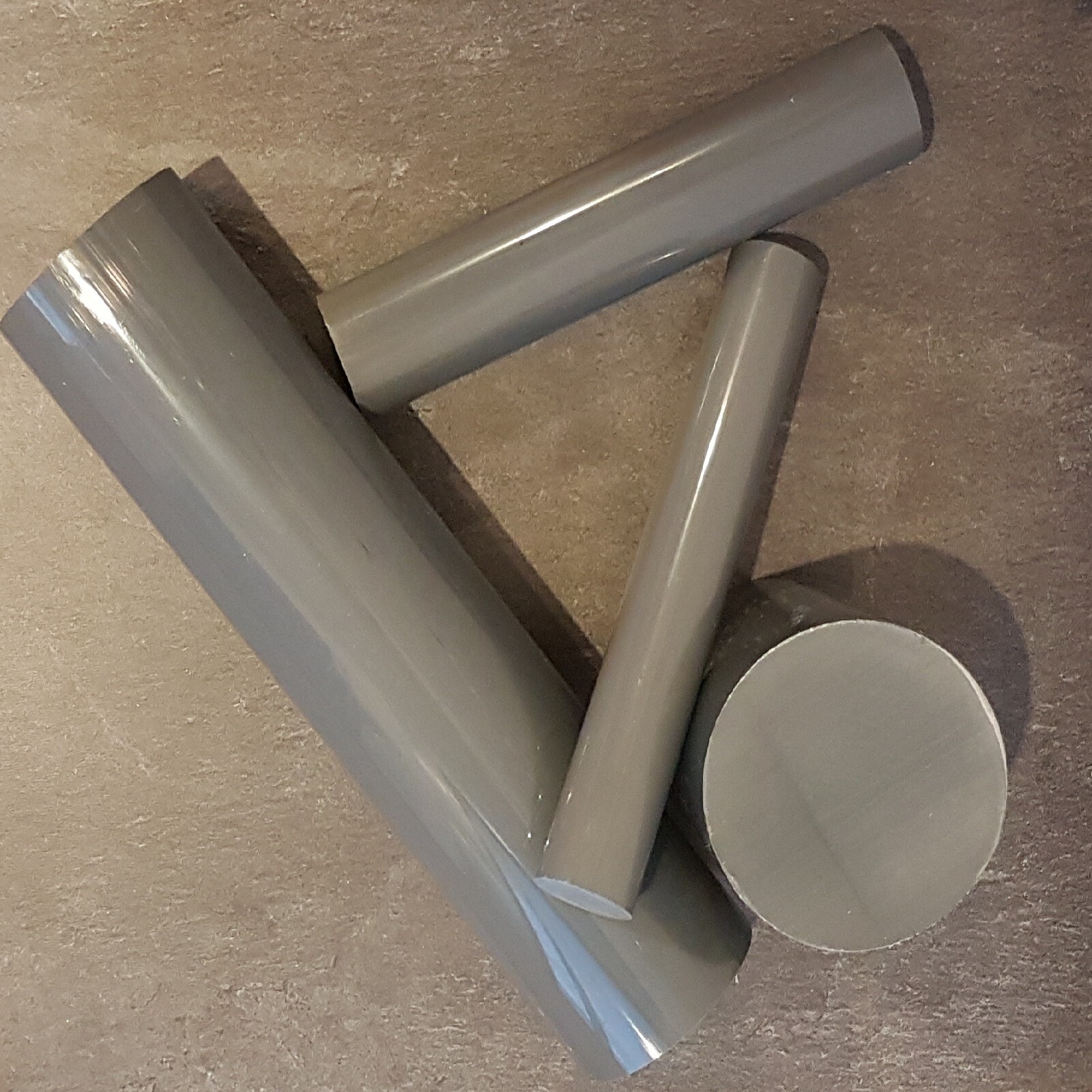 PVC RUNDSTAB Ø 80 (52,00 €/m) 100 - 1000 mm LÄNGE STAB - STOCK ...