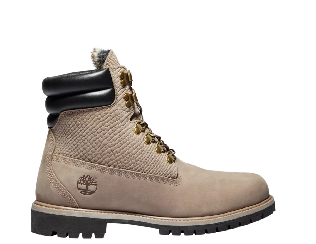 TIMBERLAND NORDIC COLLECTION 6 INCH FUR WATERPROOF NUBUCK