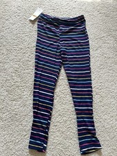 New Kids Headquarters Blue Stripped Leggings Size 6x