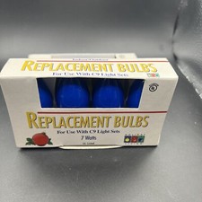 C9 Replacement Bulbs Christmas Lights Blue Bulbs Outdoor/indoor