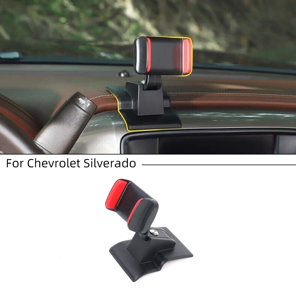 360° Center Console Phone Holder Mount For Chevy Silverado GMC Sierra  2014-2018