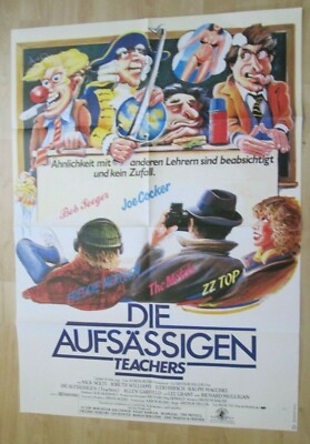 Filmplakat - Die Aufsässigen / Teachers ( Nick Nolte , Ralph Macchio )